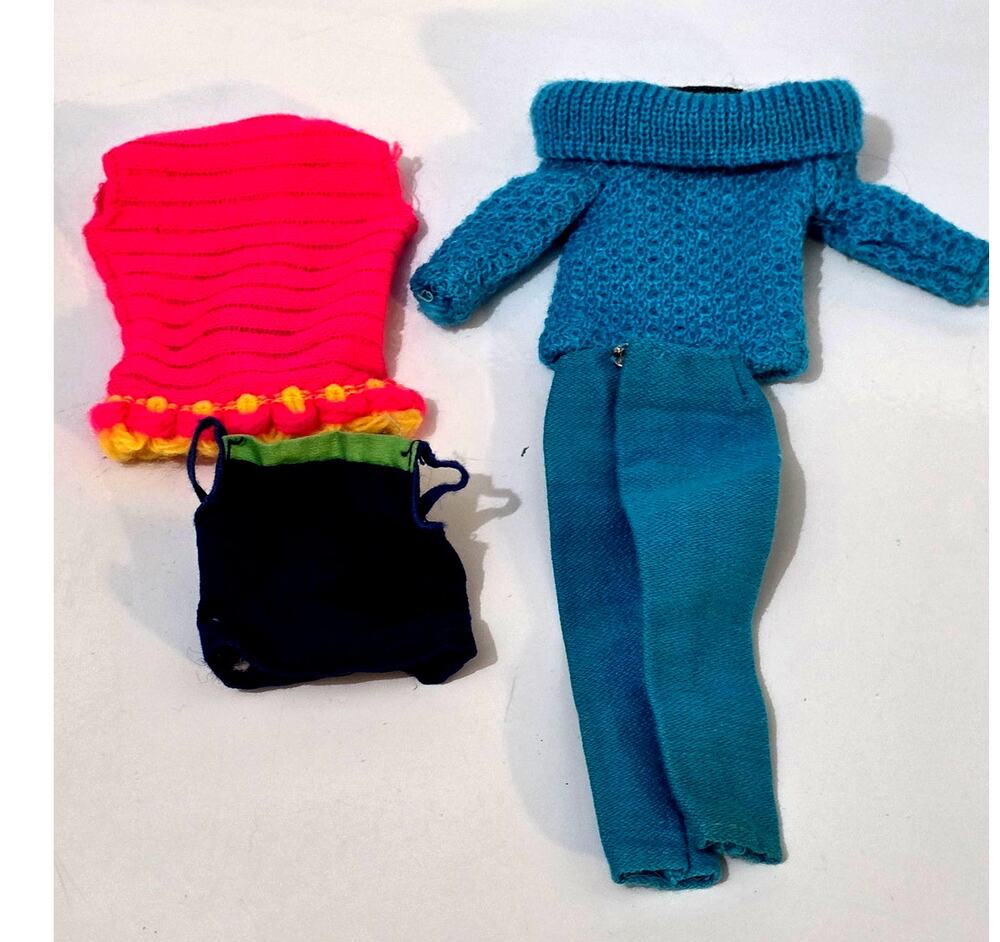 Lot of Skipper Clothes and Barbie Shirt